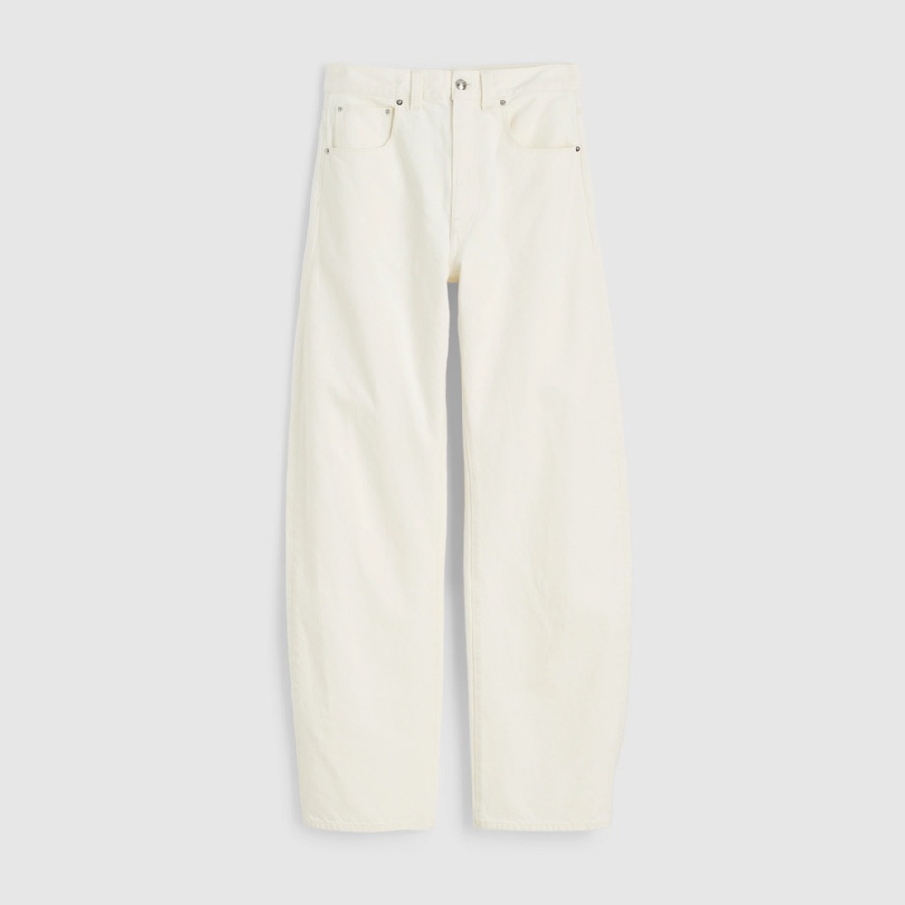 Madewell | The Balloon Jean in Tile White (Rigid)